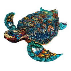 Mindful Wooden Jigsaw Puzzle-RESOLUTE TURTLE