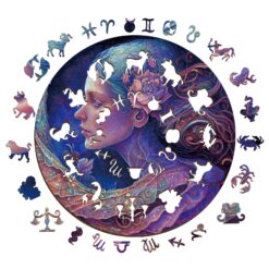 Alternative view of Zodiac Mindful Wooden Jigsaw Puzzle-Cancer