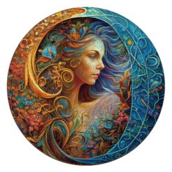Zodiac Mindful Wooden Jigsaw Puzzle-Virgo