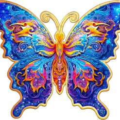 Mindful Wooden Jigsaw Puzzle-Beautiful Butterfly