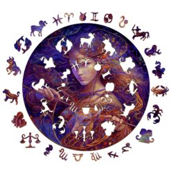 Alternative view of Zodiac Mindful Wooden Jigsaw Puzzle-Sagittarius