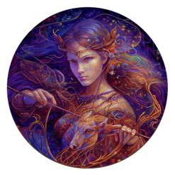 Zodiac Mindful Wooden Jigsaw Puzzle-Sagittarius