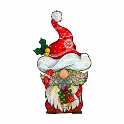 Mindful Wooden Jigsaw Puzzle-CHRISTMAS GOBLIN