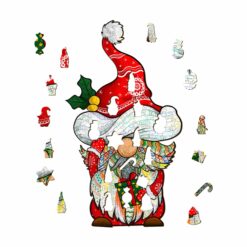 Alternative view of Mindful Wooden Jigsaw Puzzle-CHRISTMAS GOBLIN