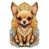 Mindful Wooden Jigsaw Puzzle-Cute Chihuahua-2