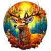 Mindful Wooden Jigsaw Puzzle-DEER OF LIFE-1