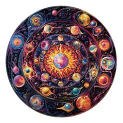 Mindful Wooden Jigsaw Puzzle-Fantasy Universe