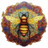 Mindful Wooden Jigsaw Puzzle-MANDALA BEE
