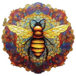 Mindful Wooden Jigsaw Puzzle-MANDALA BEE