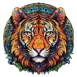 Mindful Wooden Jigsaw Puzzle-Mandala Tiger