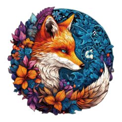 Mindful Wooden Jigsaw Puzzle-Mysterious Fox