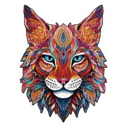 Mindful Wooden Jigsaw Puzzle-MYSTERIOUS LYNX