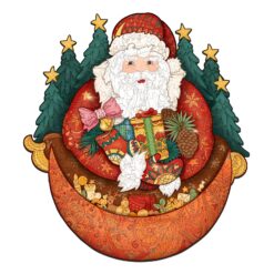 Mindful Wooden Jigsaw Puzzle-WARM CHRISTMAS