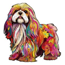Mindful Wooden Jigsaw Puzzle-Beautiful Shih Tzu 2