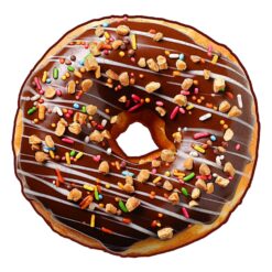 Mindful Wooden Jigsaw Puzzle-Chocolate Donut