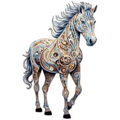 Mindful Wooden Jigsaw Puzzle-Free Zebra 2