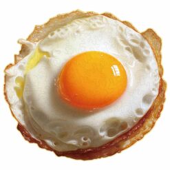 Mindful Wooden Jigsaw Puzzle-Fried Egg