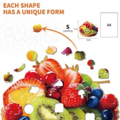 Alternative view of Mindful Wooden Jigsaw Puzzle-Fruit Pie
