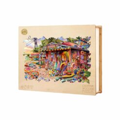 Alternative view of Mindful Wooden Jigsaw Puzzle-Happy Summer Time