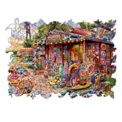 Mindful Wooden Jigsaw Puzzle-Happy Summer Time