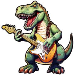 Mindful Wooden Jigsaw Puzzle-Rock T-Rex