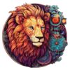 Mindful Wooden Jigsaw Puzzle-Yin-Yang Lion-1