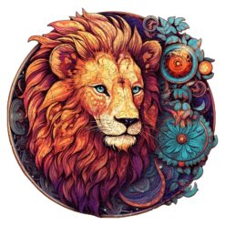 Mindful Wooden Jigsaw Puzzle-Yin-Yang Lion-1