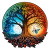 Mindful Wooden Jigsaw Puzzle-YIN YANG TREE OF LIFE-7
