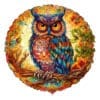 Mindful Wooden Jigsaw Puzzle-Charming Owl