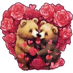Mindful Wooden Jigsaw Puzzle-Eternal Embrace