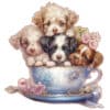 Mindful Wooden Jigsaw Puzzle-Cute Puppy