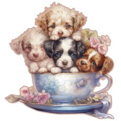 Mindful Wooden Jigsaw Puzzle-Cute Puppy