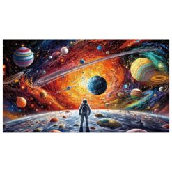 Mindful Wooden Jigsaw Puzzle-Solar System