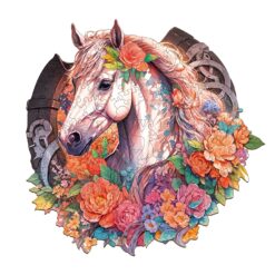 Mindful Wooden Jigsaw Puzzle-The Loyal Horse