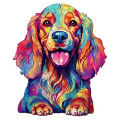 Mindful Wooden Jigsaw Puzzle- Cocker  Spaniel 2
