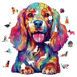 Alternative view of Mindful Wooden Jigsaw Puzzle- Cocker  Spaniel 2
