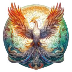 Mindful Wooden Jigsaw Puzzle-Mysterious Phoenix