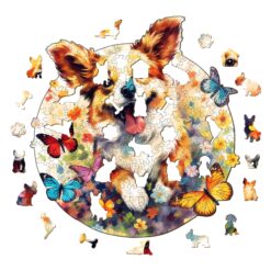 Alternative view of Mindful Wooden Jigsaw Puzzle-Lovable Puppy