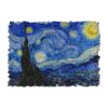 Mindful Wooden Jigsaw Puzzle-The Starry Night