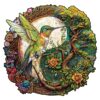 Mindful Wooden Jigsaw Puzzle-Yin Yang Hummingbird