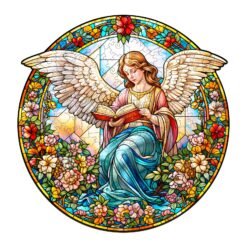 Mindful Wooden Jigsaw Puzzle - Angelic Garden