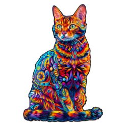 Mindful Wooden Jigsaw Puzzle - Bengal Cat