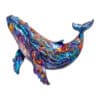 Mindful Wooden Jigsaw Puzzle - Blue Whale