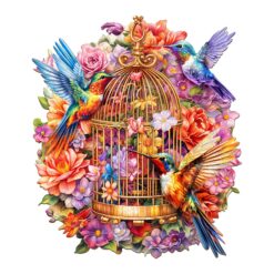 Mindful Wooden Jigsaw Puzzle - Garden Symphony