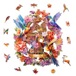 Alternative view of Mindful Wooden Jigsaw Puzzle - Garden Symphony