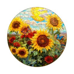 Mindful Wooden Jigsaw Puzzle - Sunflower Sonata
