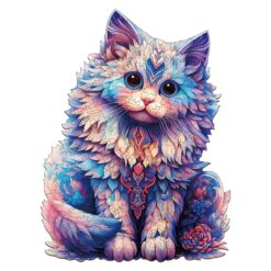Mindful Wooden Jigsaw Puzzle - Cute Ragdoll Cat