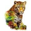 Mindful Wooden Jigsaw Puzzle - Jungle Cheetah