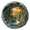 Mindful Wooden Jigsaw Puzzle - 3D Cave Forest