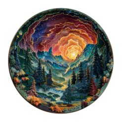 Mindful Wooden Jigsaw Puzzle - 3D Cave Sky